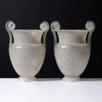 2 Large Amphora-Form Vases, Manner of Cenedese, 16.5H - Sold for $2,304 on 11-16-2025 (Lot 867).jpg